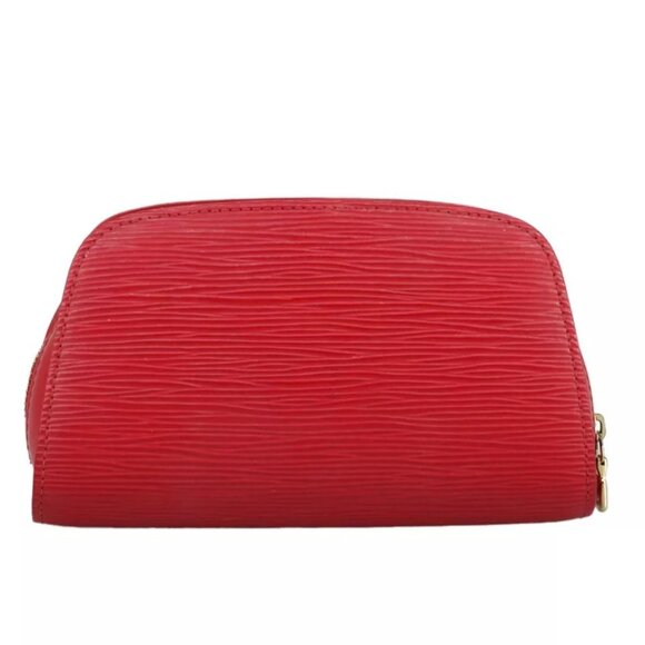 LOUIS VUITTON Epi Dauphine PM Pouch Castilian Red - Picture 1 of 16